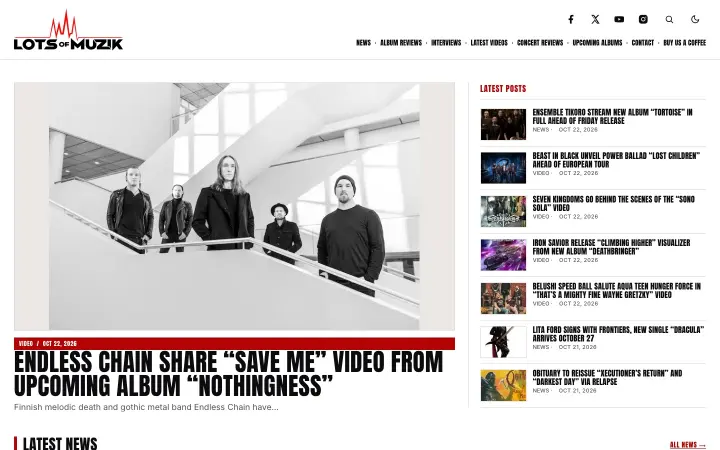 Lots Of Muzik sitio web