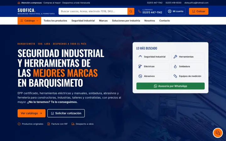 Suofica sitio web